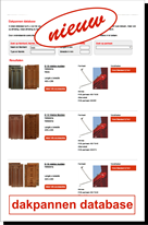 Dakpannen database
